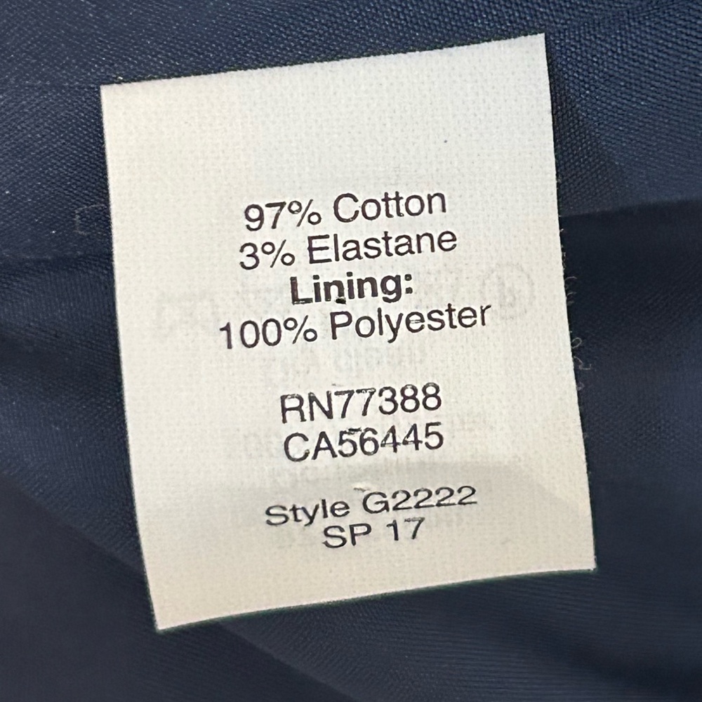 J. Crew Blue and White Dress Size 2 - Picture 5 of 12